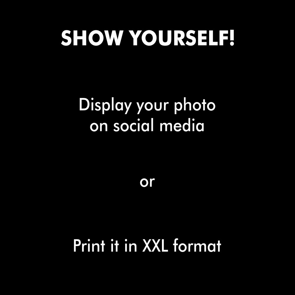 Showcase your best photos<br>on social media or<br>on the walls of your living room<br>with my personalized printing system