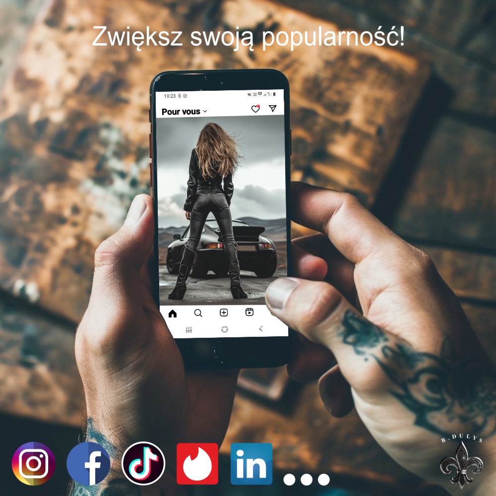 Moje zdjęcia zwiększą Twoją popularność<br>na Instagramie, Facebooku, LinkedInie, Tinderze...