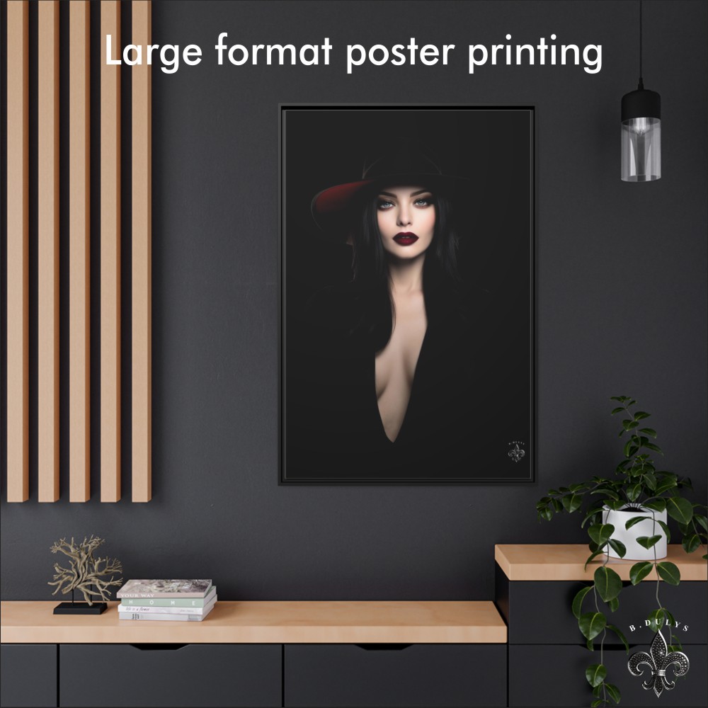 Large format poster printing