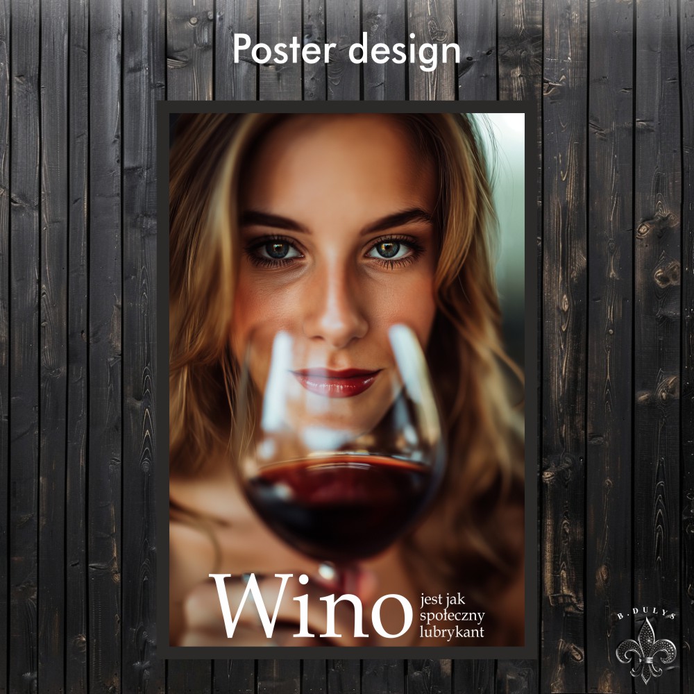 Creation of a decorative or advertising poster