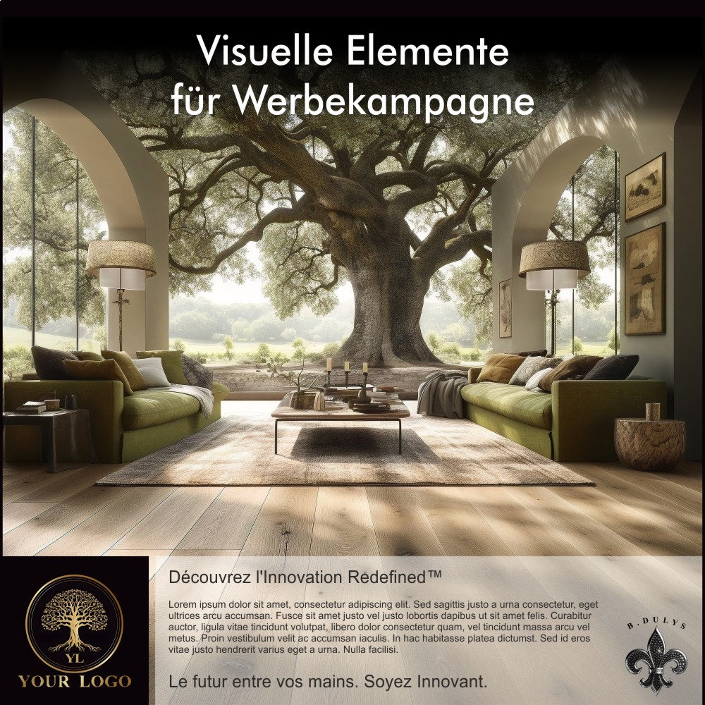 Erstellung von Werbegrafiken für kommerzielle Kampagnen