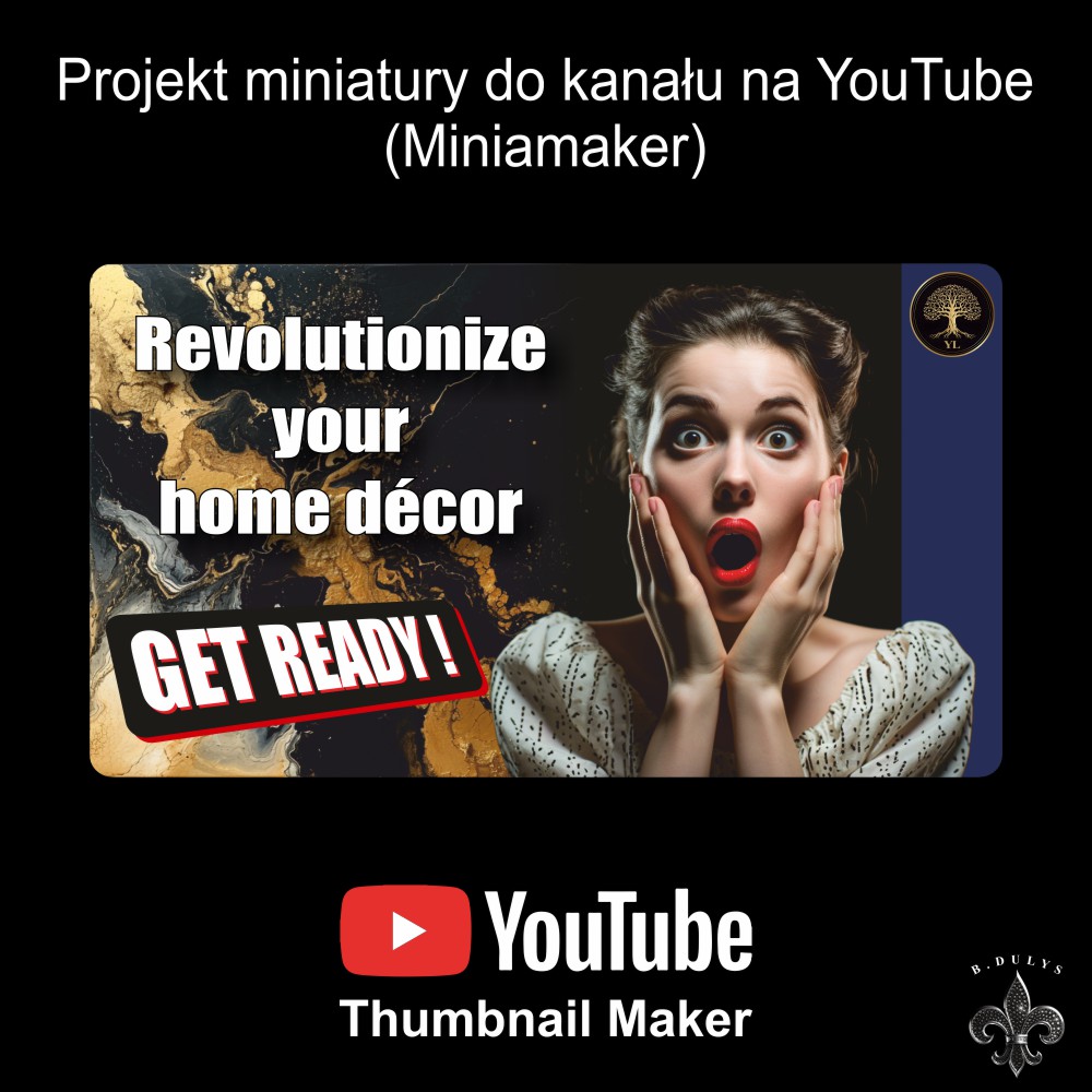 Efektywny design miniaturek na YOUTUBE aby zwiększyć ilość polubień (miniamaker)