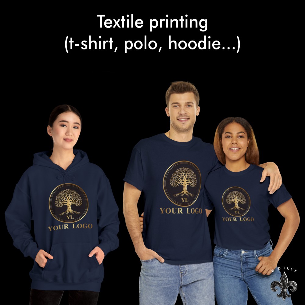 Textile printing (t-shirt, polo, hoodie...)